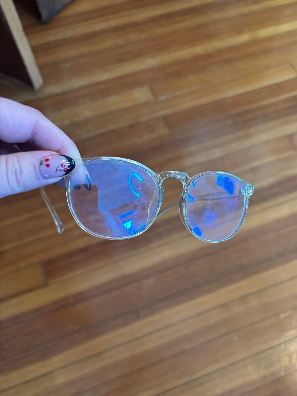 Clear Frame Blue-light glasses